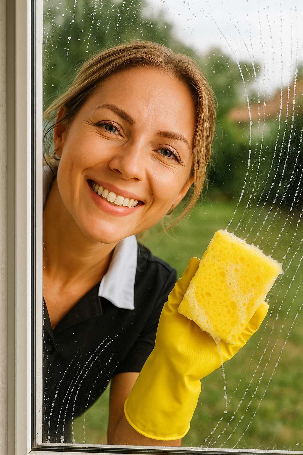 Fensterreinigung – innen & außen